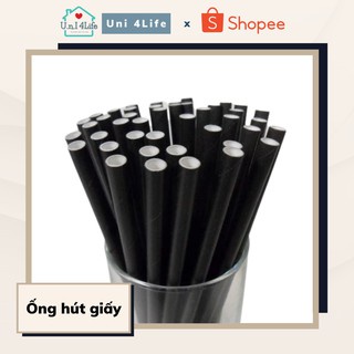 Ống Hút Giấy CVI Umbrella Shield ®  Đen | UnI 4Life