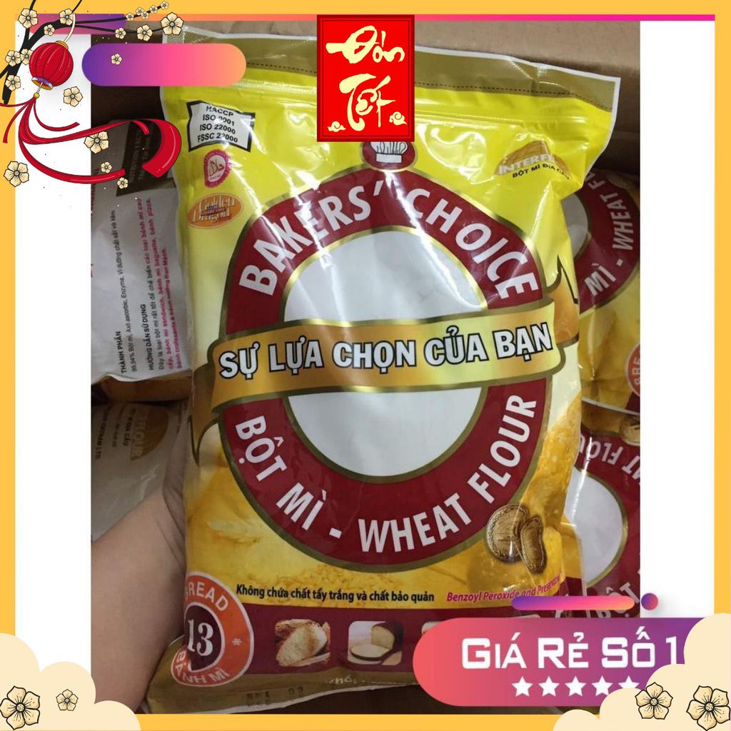 Bột Bakers' Choice Số 13 ( Bột Làm Bánh Mì ) - 1kg/1 gói Bake Group