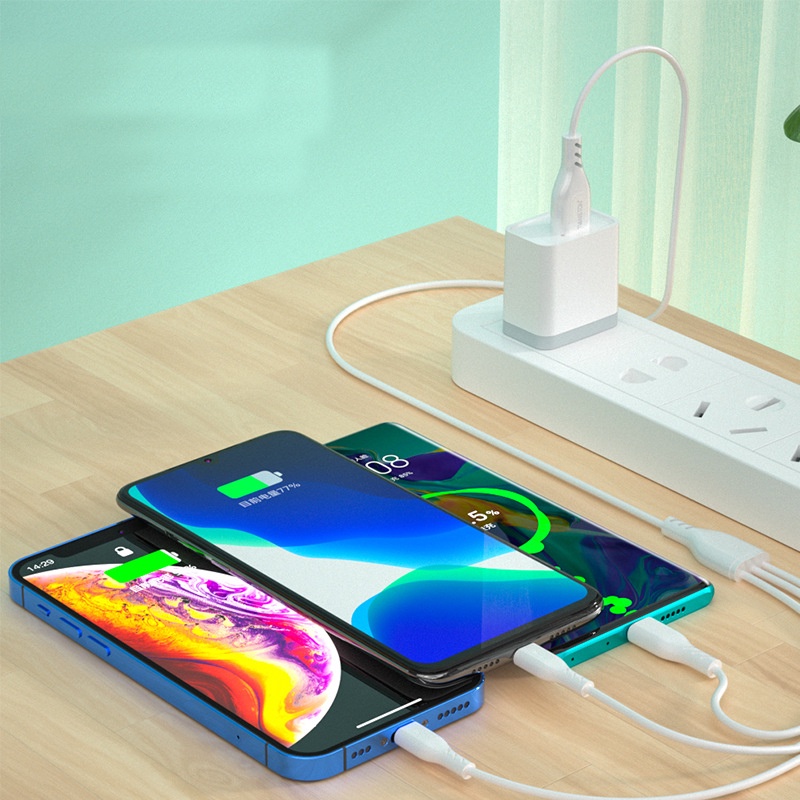 Dây Sạc ĐT 3 Đầu 5A Tianston S13