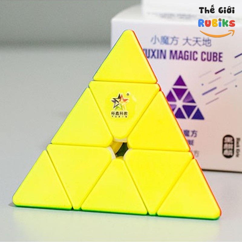 Khối Biến thể Rubik Pyraminx Đồ Chơi Tam Giác Yuxin Black Kirin Pyramid 3x3 Cube