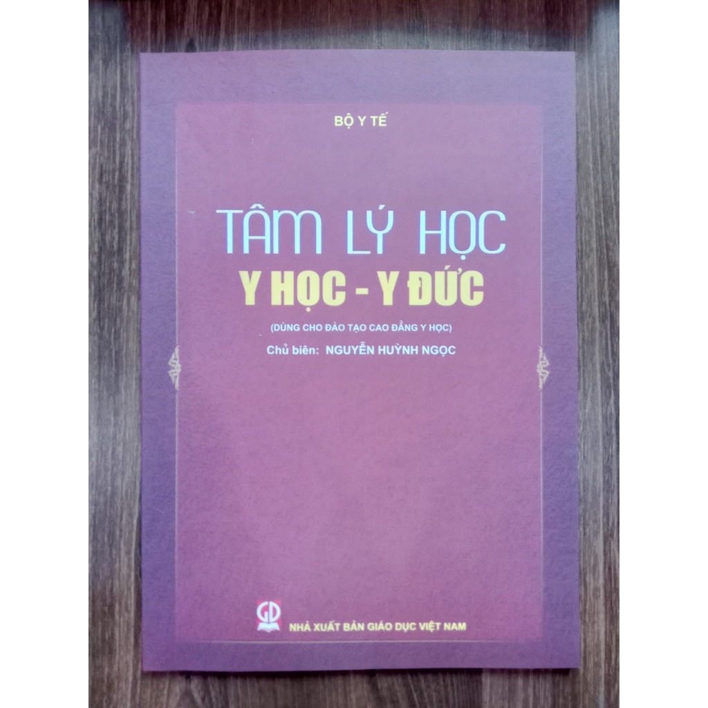 Sách - Tâm Lý Học Y Học - Y Đức Dùng cho đào tạo cao đẳng y học (DN)