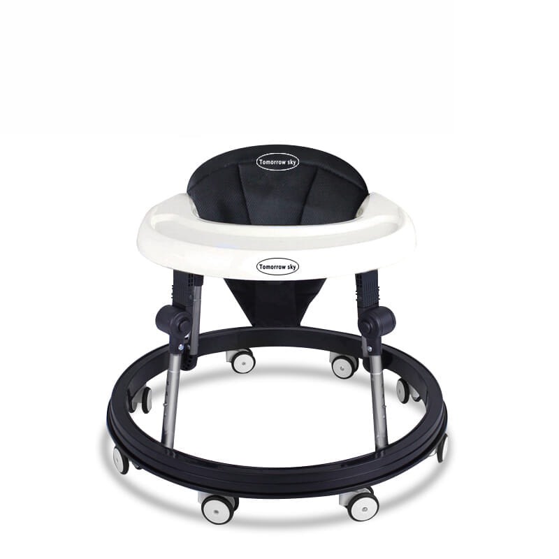 XE TRÒN TẬP ĐI B&W CÓ BÀN ĂN DẶM GẤP GỌN CHO BÉ