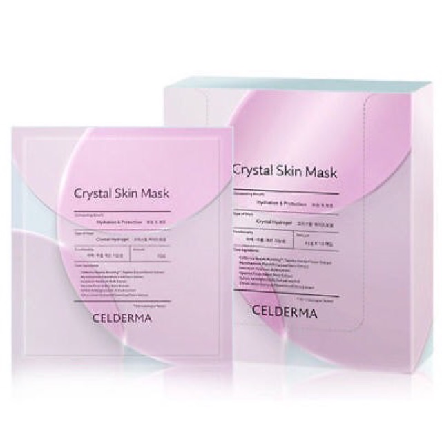 Mặt nạ thạch anh Crystal skin mask Celderma