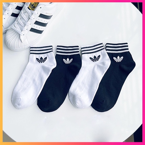 FREESHIPTất Vớ thể thao Adidas cao cổ 3 lá hàng thời trang, nam nữ, unisex, sneaker. Nike, Drew, Champion, Jordan.