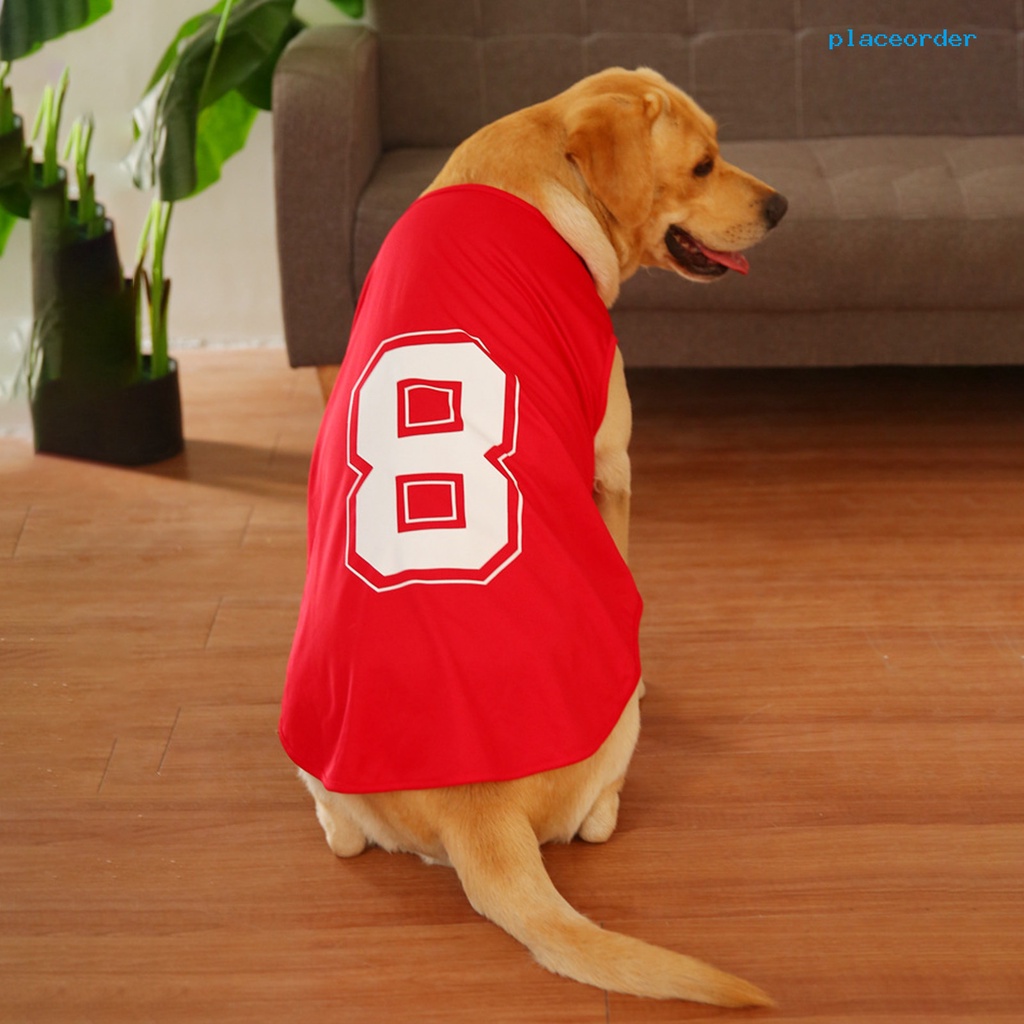 Áo Ba Lỗ Mỏng Thoáng Khí Thoải Mái Cỡ Vừa / Lớn Thời Trang Mùa Hè Cho Cún Cưng