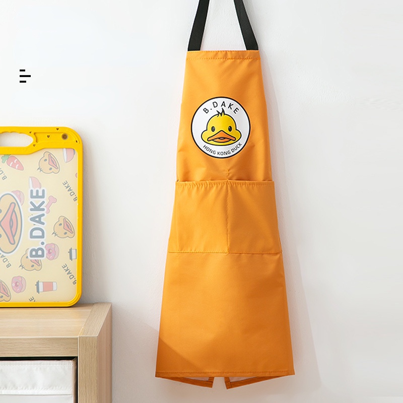 Tạp Dề Chống Thấm Nước Và Dầu In Họa Tiết Hoạt Hình Dễ Thương