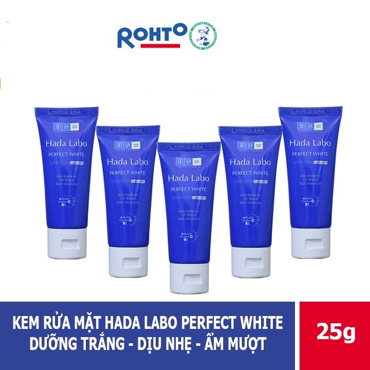 sữa rửa mặt dưỡng chuyên biệt chống lão hóa Hada Labo 15g