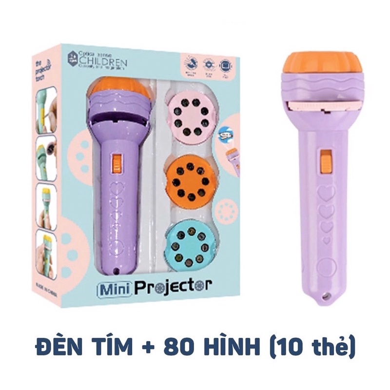 Đèn Pin Chiếu Cho Bé 80 Ảnh. Đèn Pim Kể Chuyện Cho Bé 80 Hình Ngộ Nghĩnh Rất Đáng Yêu Cho Bé, Đồ Chơi Giáo Dục
