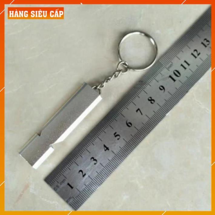 [FreeShip – hàng Auth]  Còi Đa Năng - Còi Sinh Tồn Ống Kép Móc Khóa Kim Loại | BigBuy360 - bigbuy360.vn