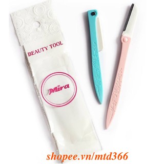 Gói 02 Dao Tỉa Chân Mày Mira Beauty Tool.