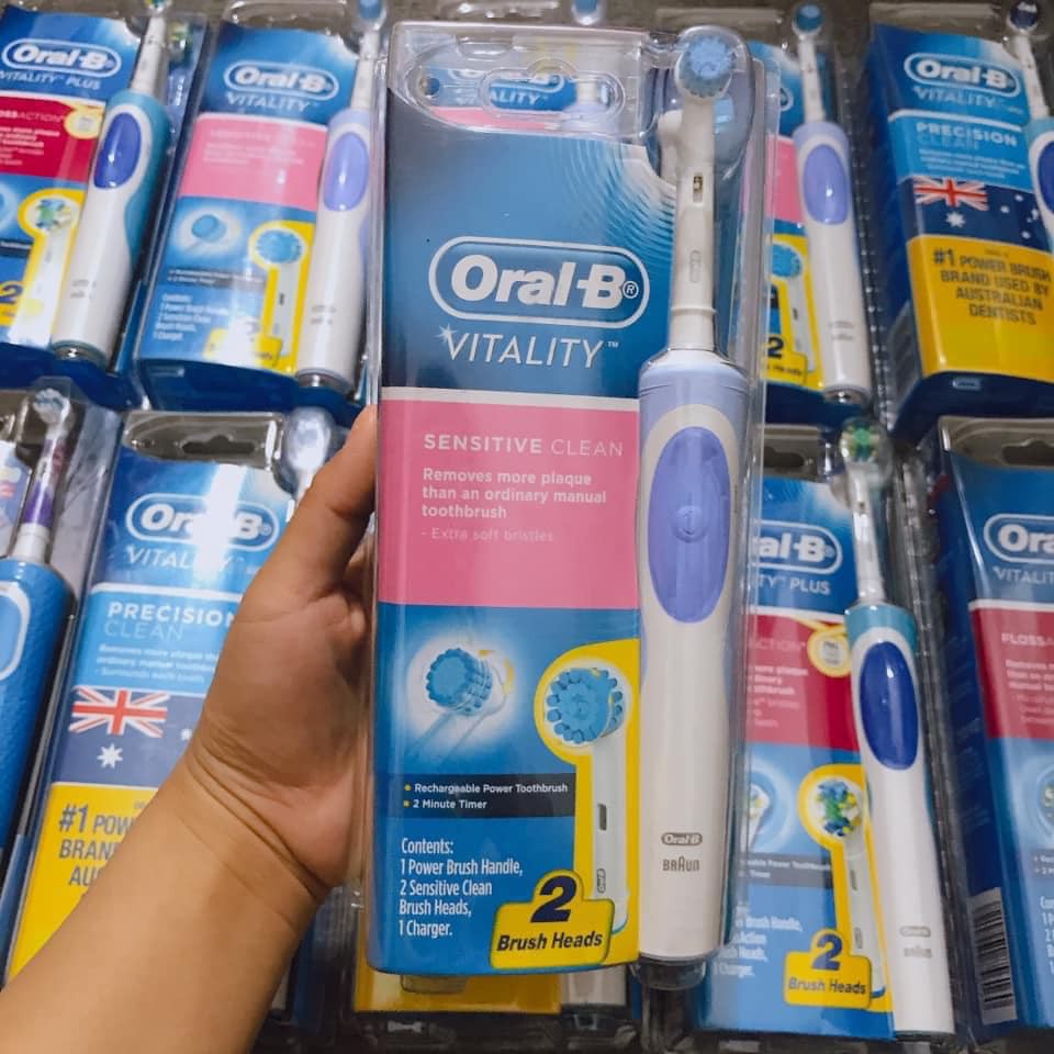 Bàn chải điện 💢FreeShip 💢Bàn chải điện Oral-B Vitality Plus