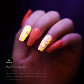 Sơn Móng Tay Dạ Quang 6 Màu