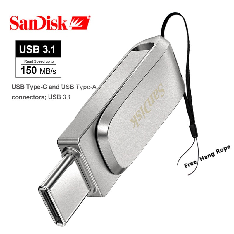 Usb Đọc Thẻ Nhớ 150mb / s 32gb 64gb otg 128gb 256gb Sddc4 usb 3.1