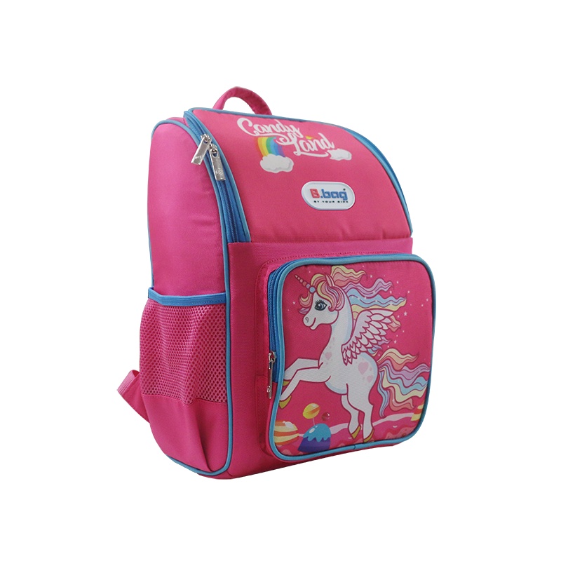 Balo B.bag Chống Gù Adventure Box-Candy Land B-12-117 Hồng