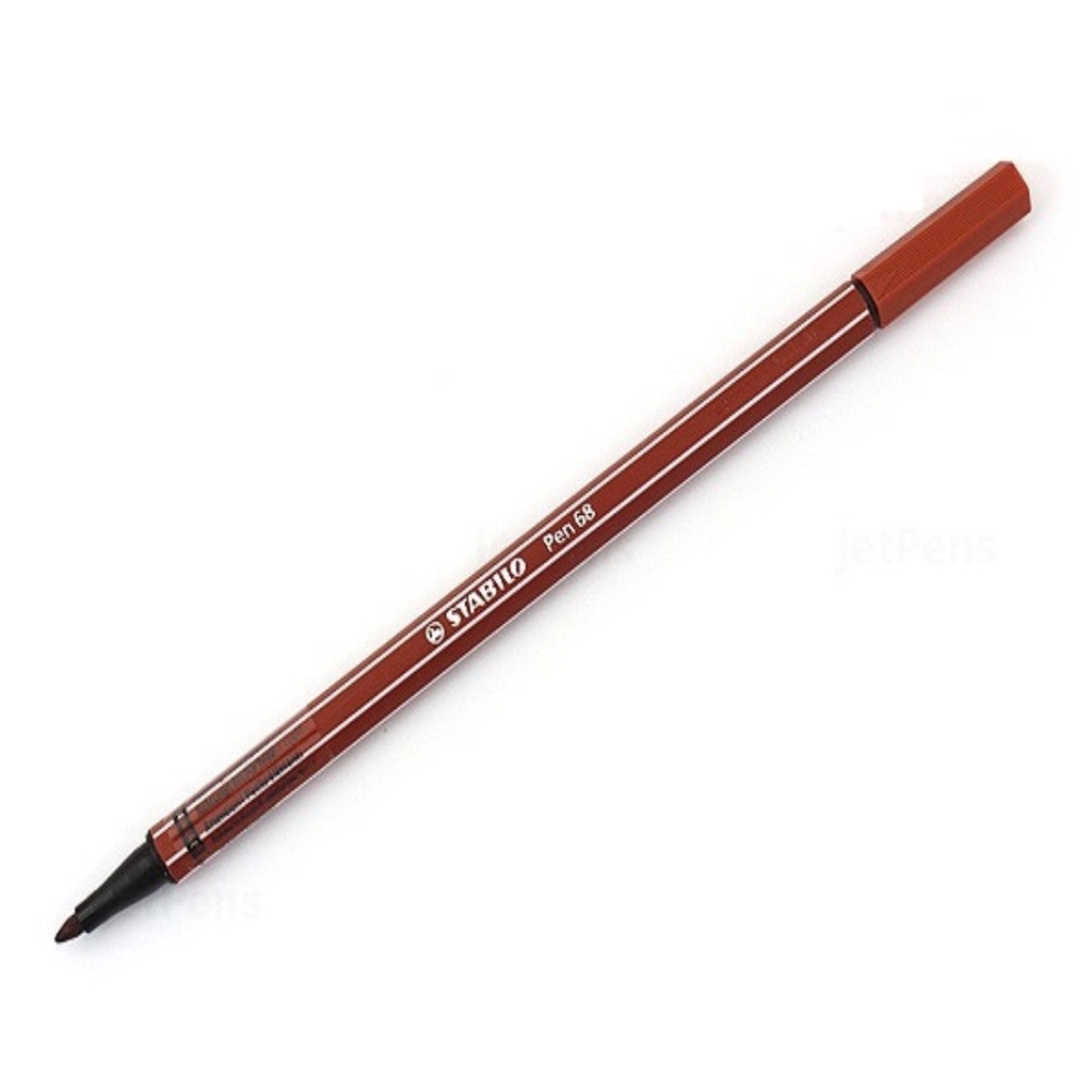 Combo 4 bút lông màu Stabilo Pen 68 Marker – 1.0mm – Brown Colors