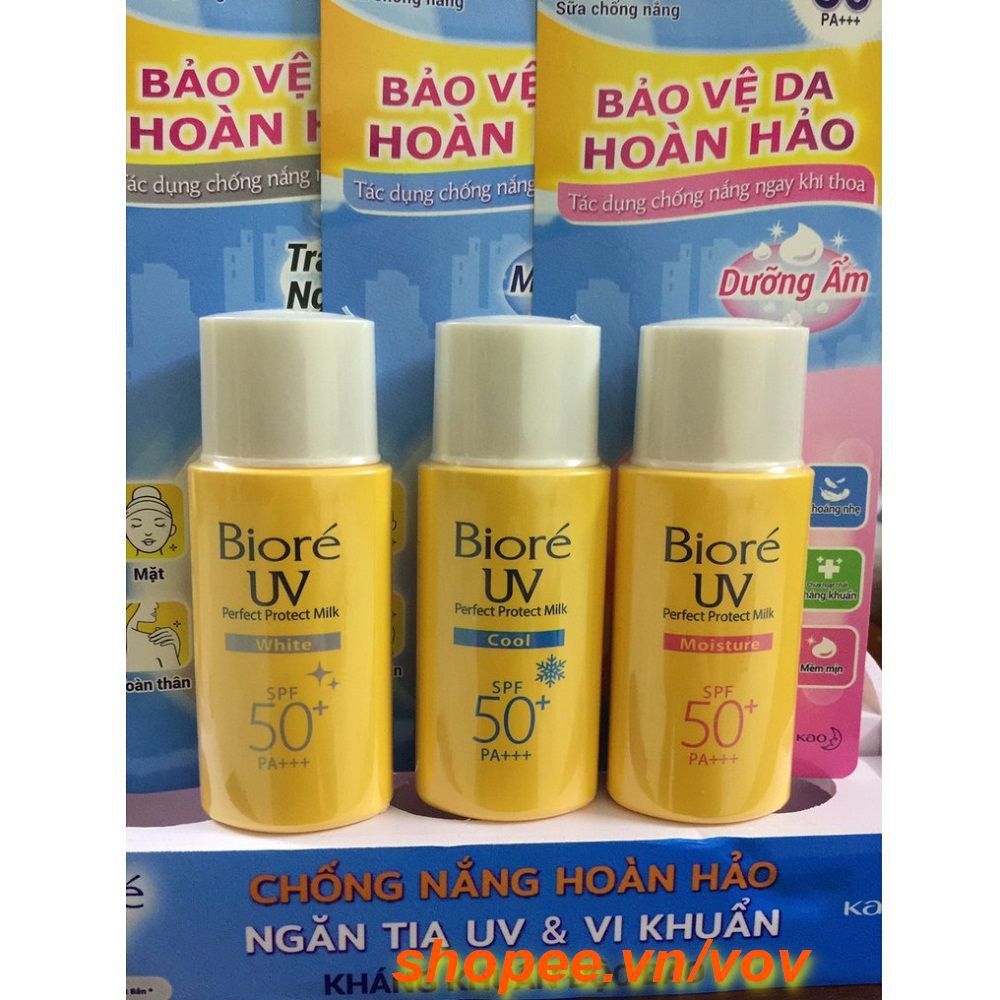 Sữa Chống Nắng Mát Lạnh 25ml Biore Cool SPF50+/PA+++ Bảo Vệ Da Hoàn Hảo, Vov Cung Cấp & Bảo Trợ. | BigBuy360 - bigbuy360.vn