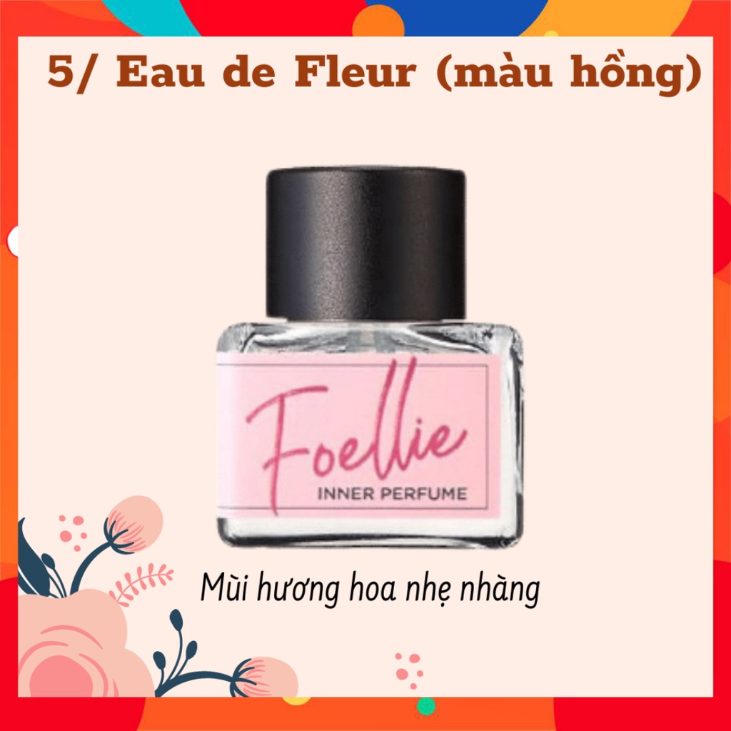 Nước hoa Vùng Kín Foellie Hồng hương trái cây ngọt ngào Quyến rũ