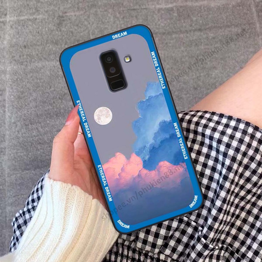 Ốp Samsung J8 hình vũ trụ, mountain, cloud phong cách cá tính