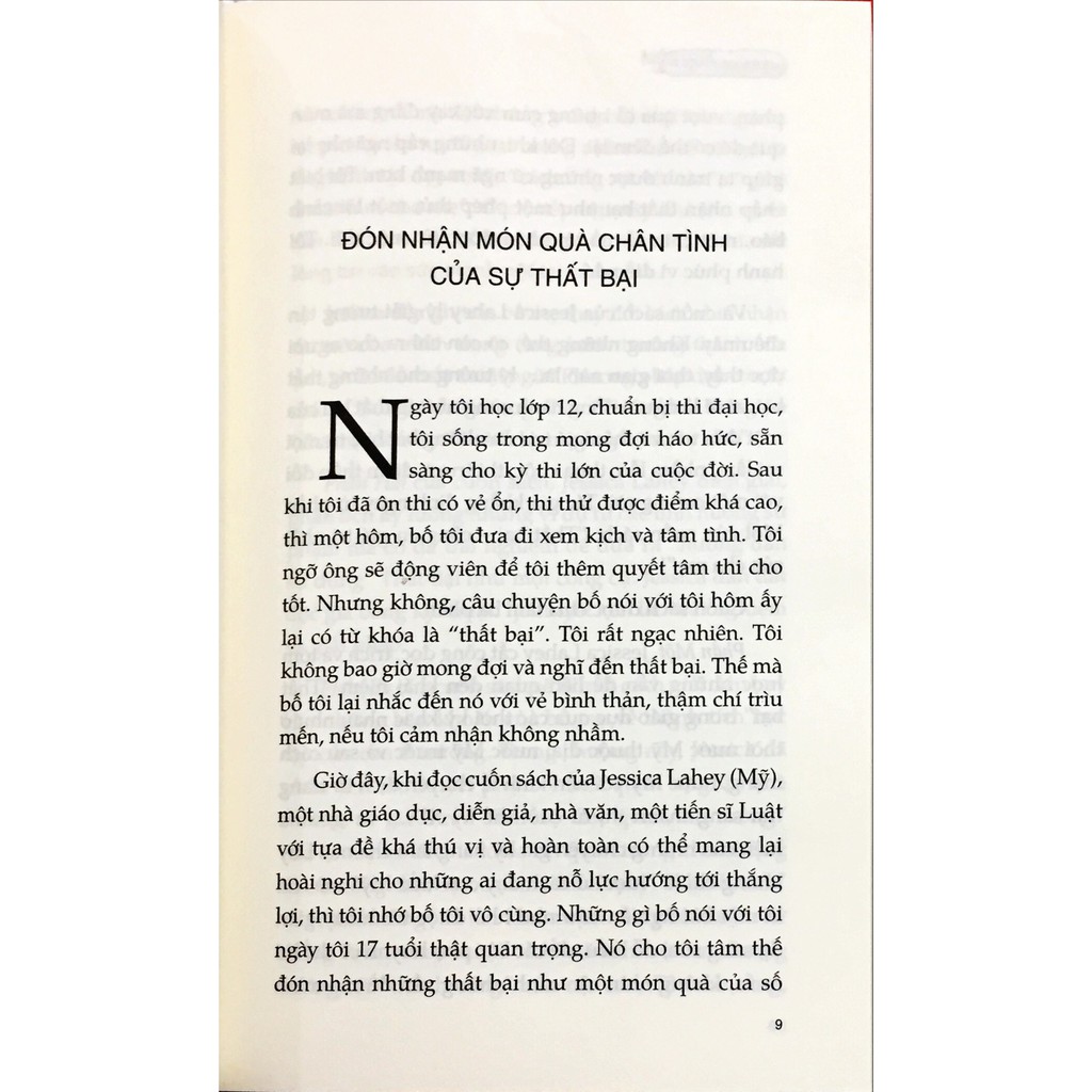 Sách - Món quà của sự thất bại - Những cha mẹ giỏi nhất làm thế nào để dạy con thành công