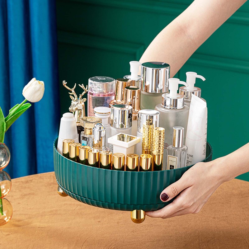 Khay Đựng Đồ Hình Tròn Sức Chứa Lớn Đa Năng Tiện Dụng Cho Gia Đình