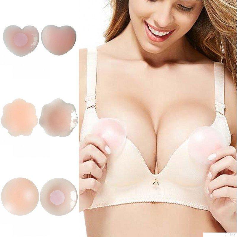 Miếng dán nhũ hoa silicone siêu mỏng chống bay hơi cho nữ