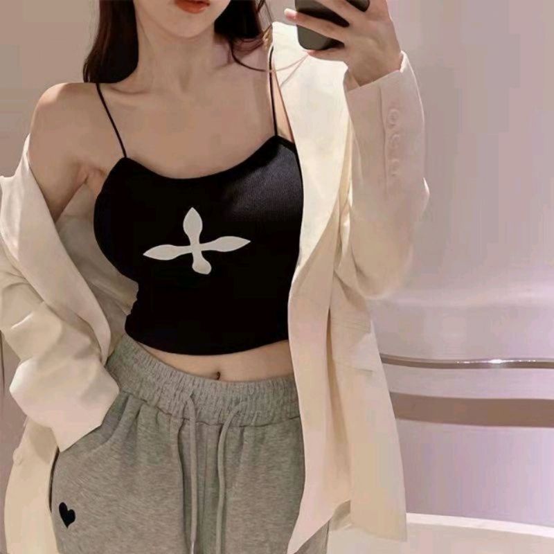 Áo 2 dây su đệm ngực hàng QC