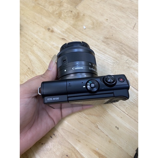 Máy ảnh Canon M100 kèm 15-45STM