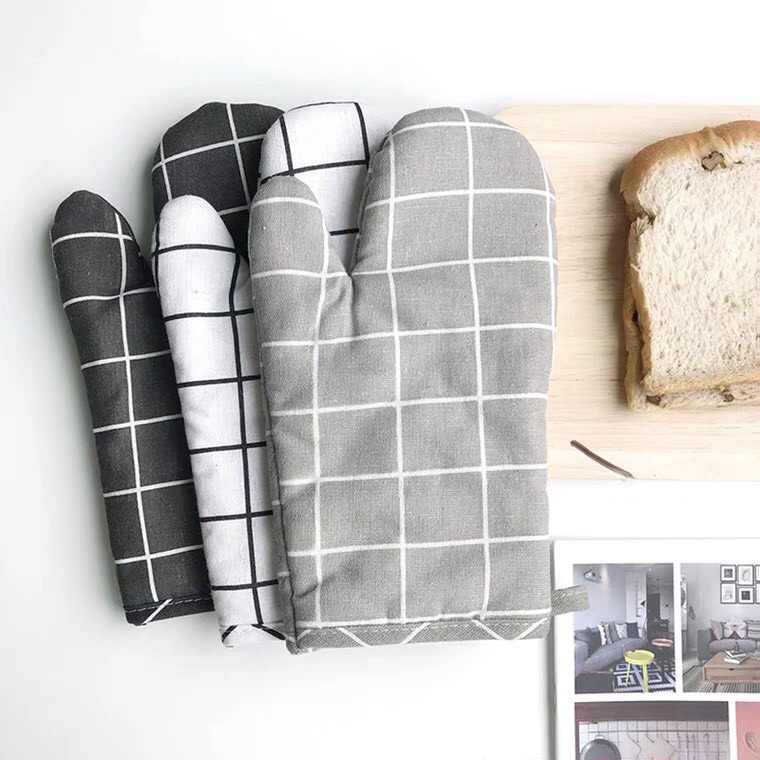 Găng Tay Nhà Bếp ( Lẻ 1 Chiếc ) Vải Thô Trần Bông Chống Nhiệt Nhấc Nồi 88283 Chợ Tốt Store