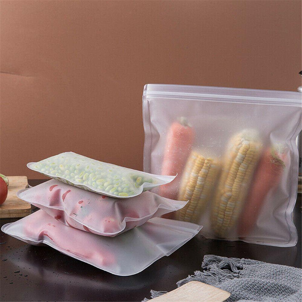 Set 5 Túi Đựng Thực Phẩm Dùng Nhiều Lần Tiện Dụng Khi Đi Du Lịch