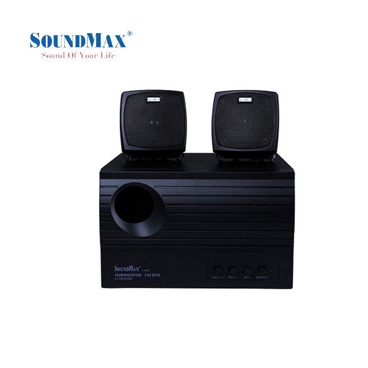 [Mã SKAMA07 giảm 8% đơn 250k]loa vi tính Loa Soundmax 4.1 A4000-Hàng Chính Hãng