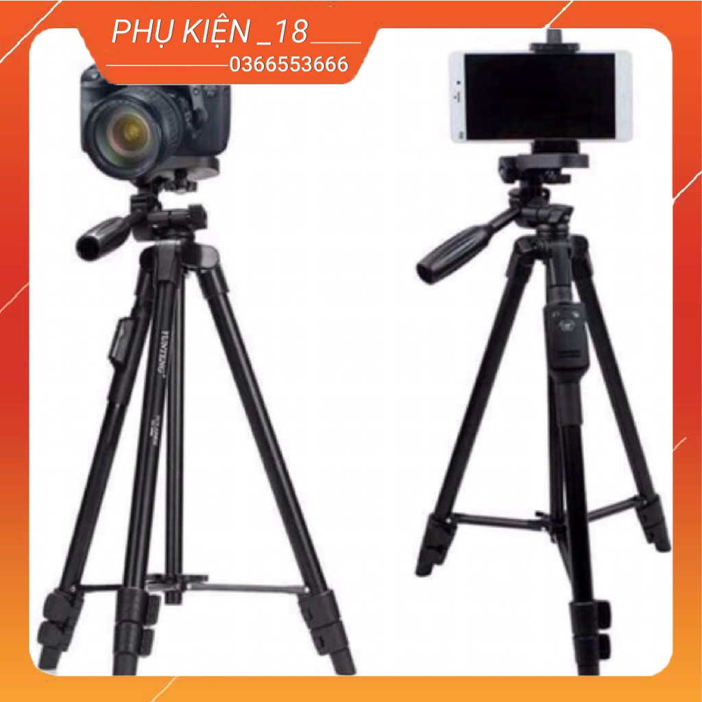 [ GẬY LOẠI XỊN Chân Máy Ảnh Tripod Yungteng 3388, Giá Đỡ Bluetooth Cao Cấp Chuyên Dùng ChO Điện Thoại Camera  Model 2020