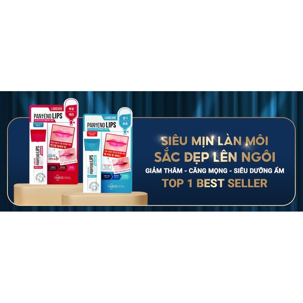 Son Dưỡng Môi Mediheal Cấp Ẩm Dưỡng Hồng Mềm Mượt Labocare Pantenolips 10ML - NEDEVI Chính Hãng