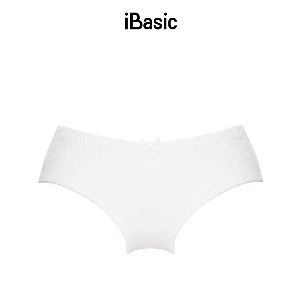 Quần lót nữ bikini phối ren iBasic PANW023