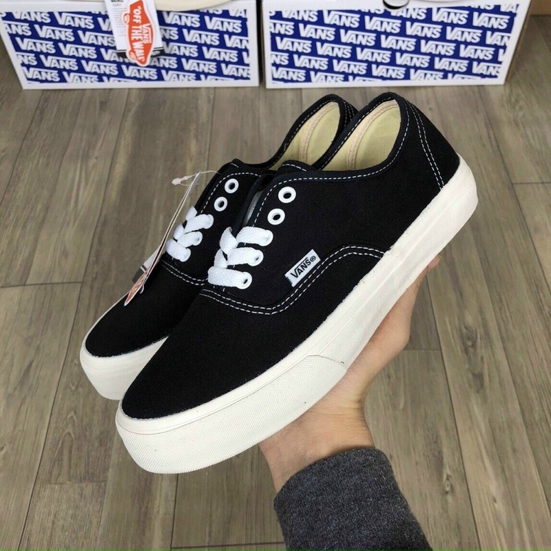 Giày Vans Classic Đen Trắng chuẩn 1:1 Box Xanh