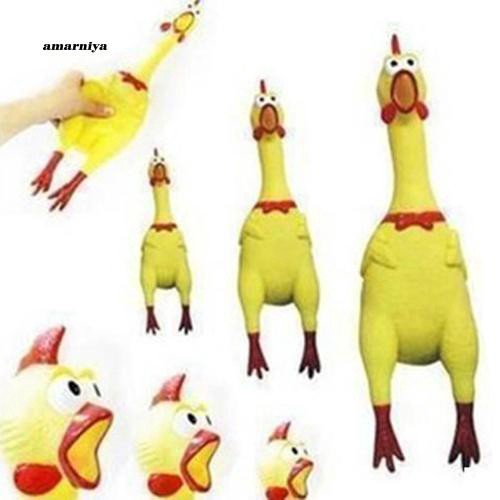Đồ chơi gà cao su đồ chơi 17cm đáng yêu cho bé