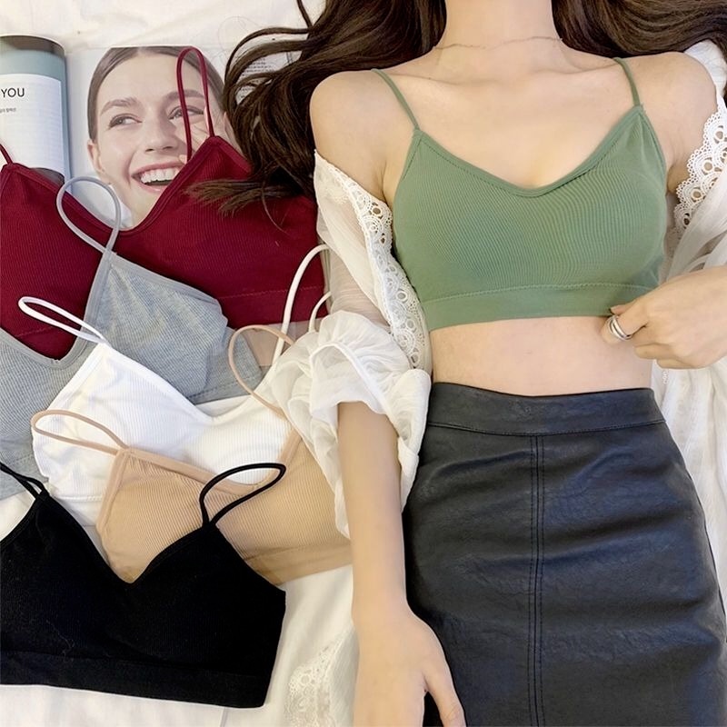 Áo ngực không gọng có đệm ngực gợi cảm cho nữ