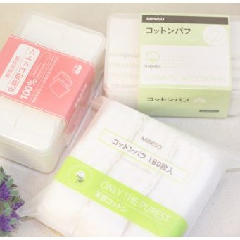 Bông Tẩy Trang Miniso Nhật Bản - 2016 Skincare | BigBuy360 - bigbuy360.vn