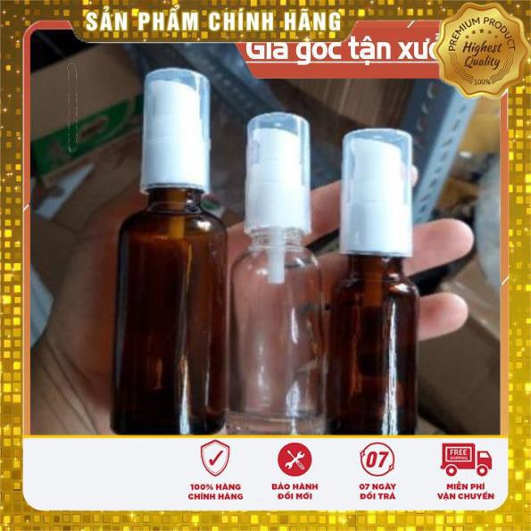 Chai Chiết Mĩ Phẩm ❤ TRÙM SỈ ❤ Chai thủy tinh xịt giọt 5ml,10ml chiết mỹ phẩm, dầu gội, sữa tắm, serum .