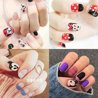 Stick dán móng trang trí hoạ tiết mickey Thiên Di Nail