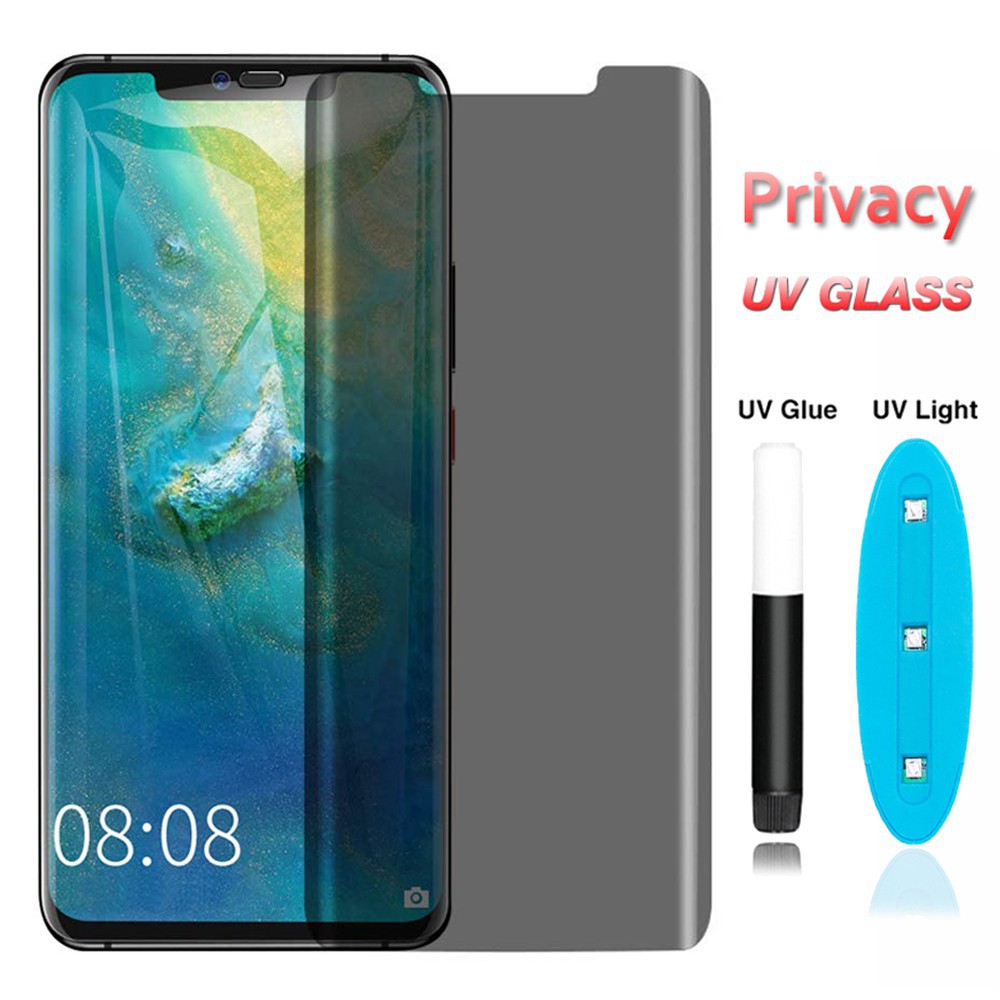 Miếng Dán Cường Lực Nano 3D Chống Nhìn Trộm Cho Huawei Mate 20 30 P30 P40 Pro