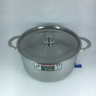 NỒI XOONG INOX ĐÔNG Á TITHAFAC SIZE 16=>32CM DÙNG CẢ BẾP TỪ VÀ GAS