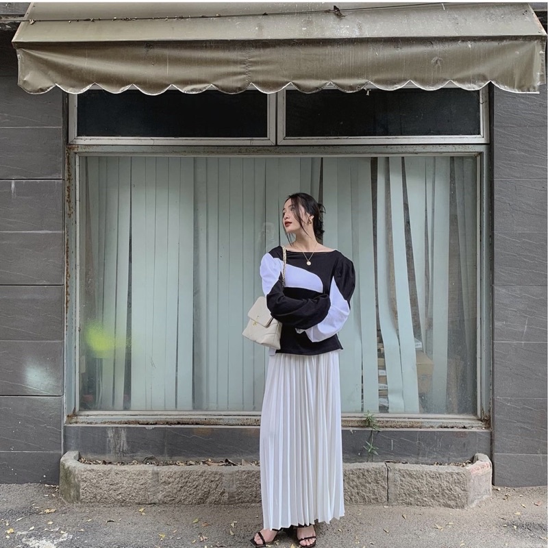 Chân Váy Maxi Xếp Ly Siêu Dài | HQ2809 | Lana Official | BigBuy360 - bigbuy360.vn