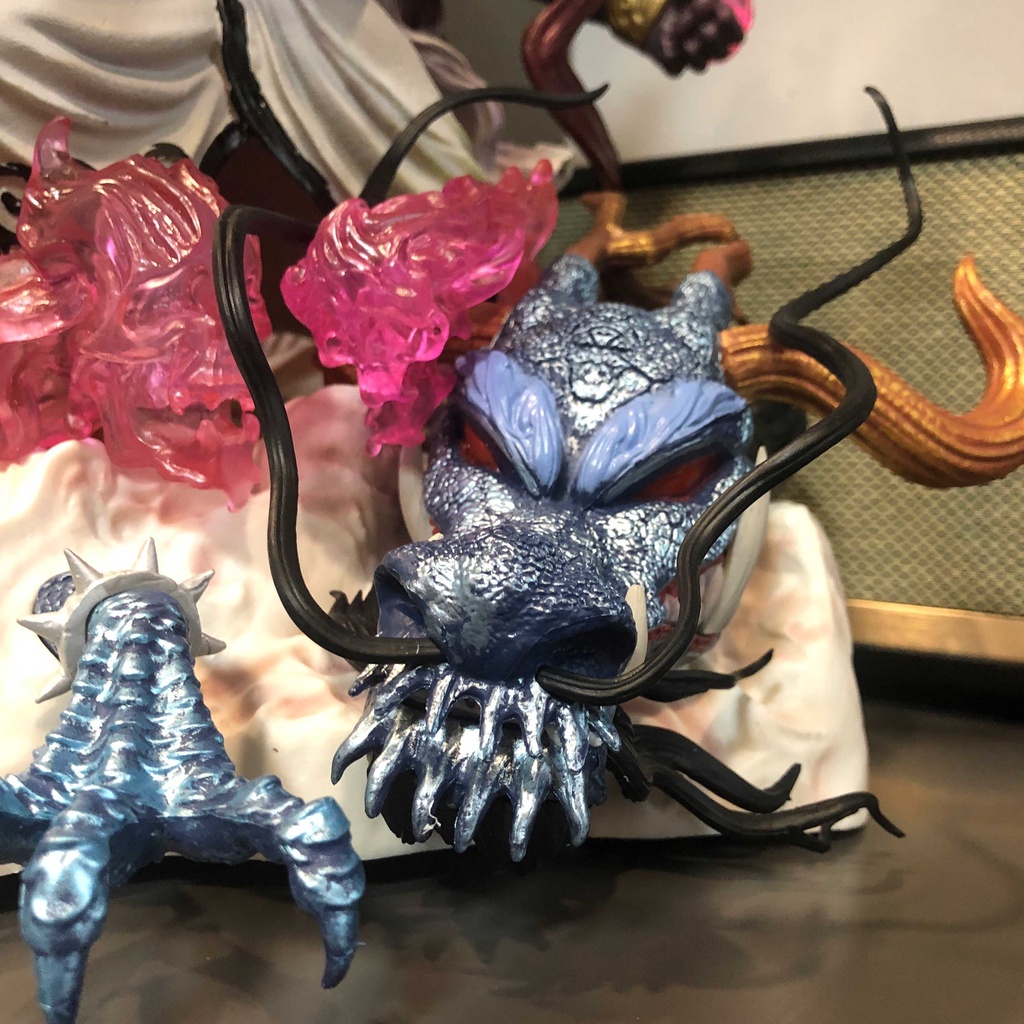 Mô hình Zoro Quỷ thần Asura Kyutoryu chín kiếm ba đầu 52 cm