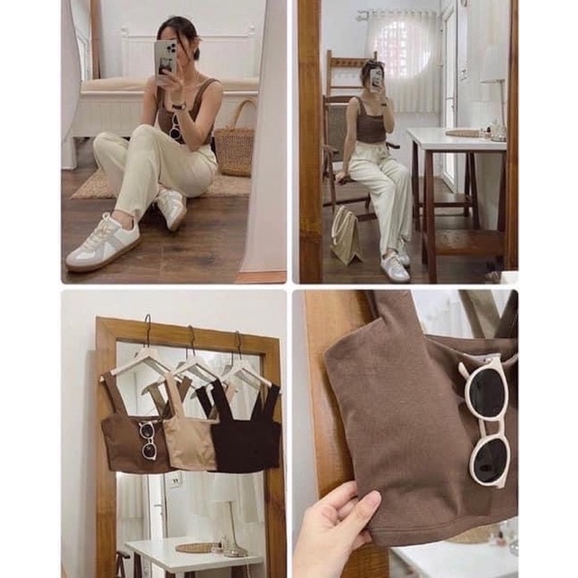 ÁO 2 DÂY BẢN TO KÈM ĐỆM NGỰC