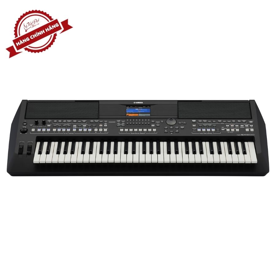 Đàn Organ Yamaha PSR-SX600 Phím Đàn Cảm Ứng Theo Lực Đánh Bộ Điều Khiển Trực Quan Âm Thanh Vượt Trội