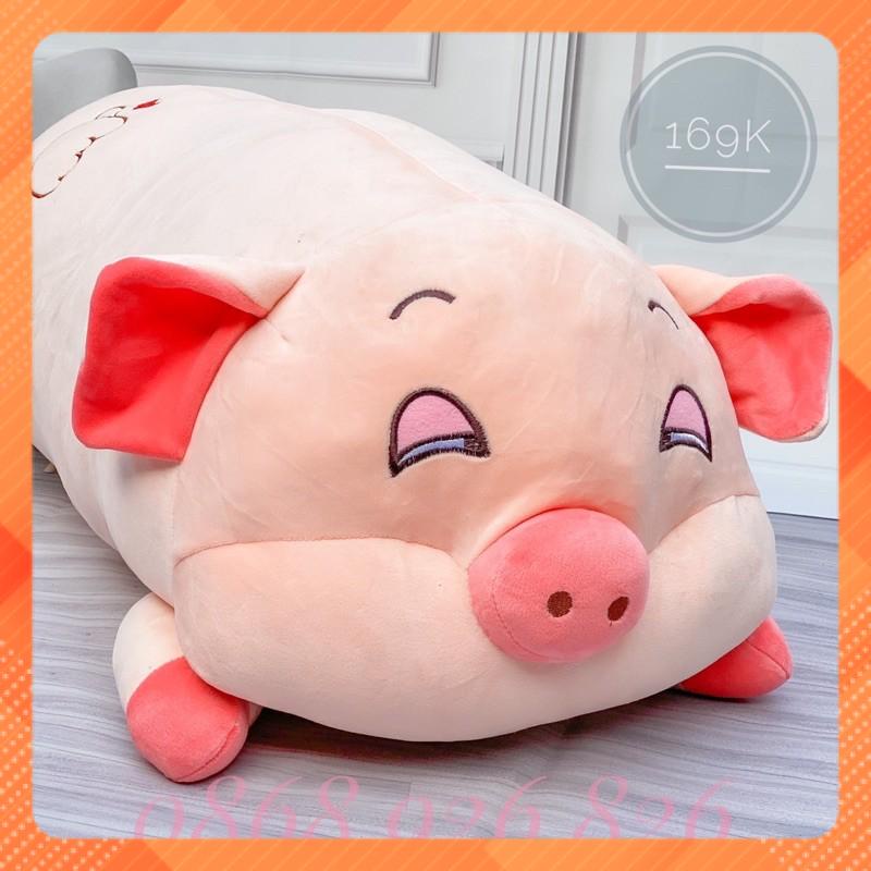 Gấu bông heo sữa phê cần size 1m siêu đáng yêuuuuu