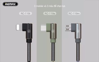 Cáp Sạc Remax RC-119i - Lightning (iPhone/iPad)
