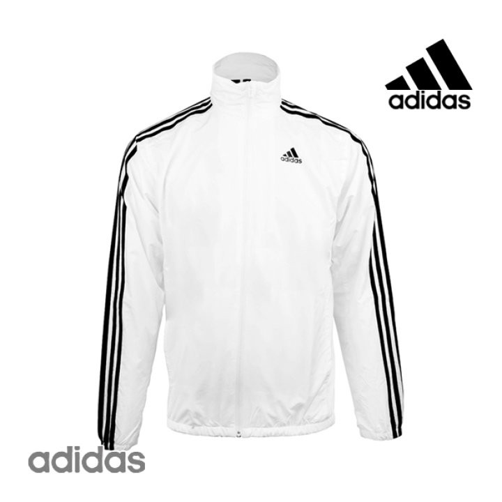 ADIDAS CHÍNH HÃNG - Áo khoác gió nam trắng Adidas ED1962