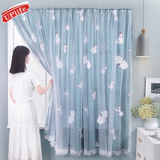 Rèm cửa kiểu dáng thời trang in rèm cửa sổ phòng ngủ shading màn với 4 móc htb1719