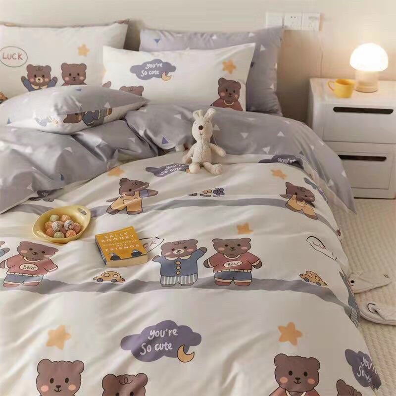 [NHẬP HÀN QUỐC] SET COTTON LIVING - ORGANIC 4 MÙA CAO CẤP - 100% COTTON KHÔNG PHA POLY